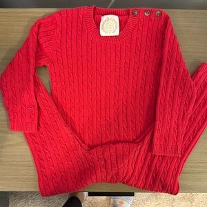 TBBC Richmond Red Pearson Playsuit